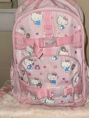 Hello Kitty Hearts Glow Sanrio Pottery Barn Kids Mackenzie Large Girls Backpack